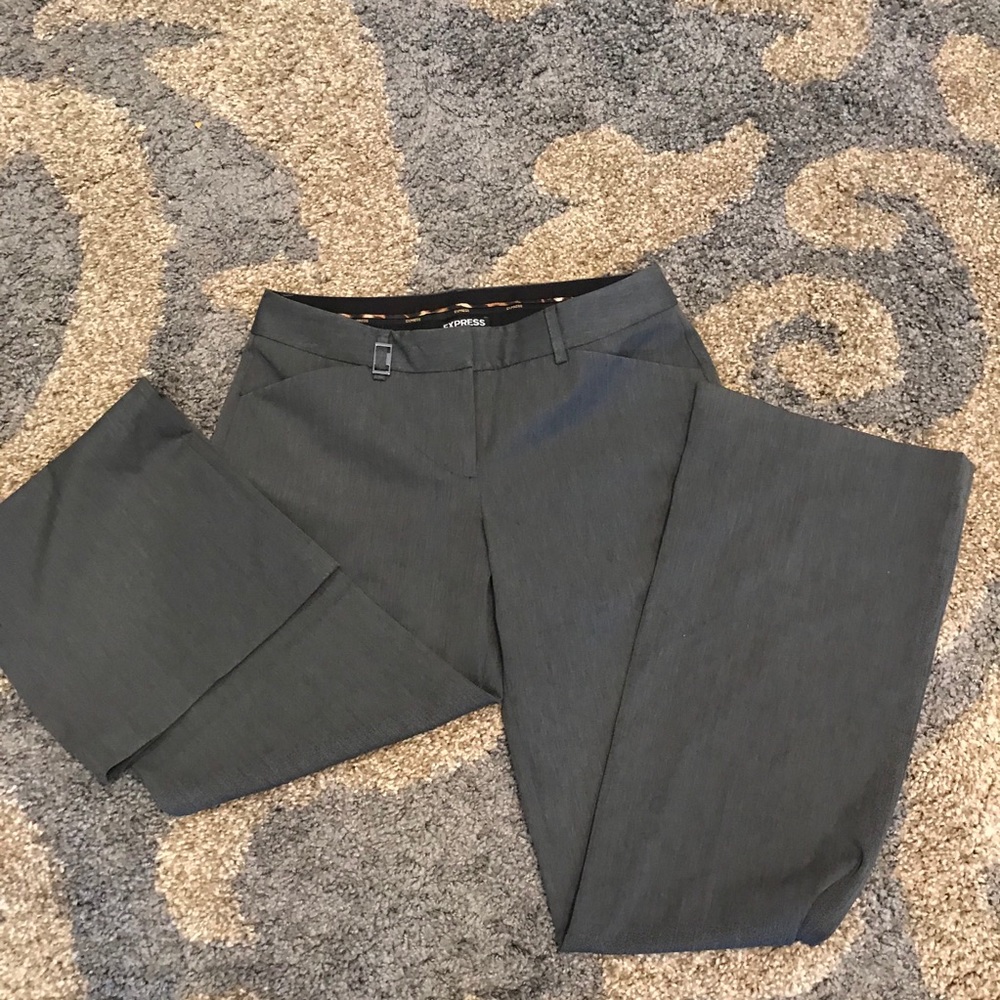 Express gray dress pants